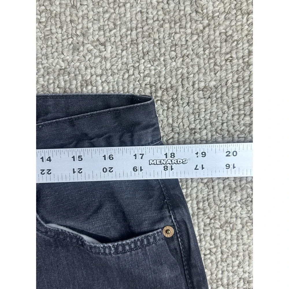 Levi's 501 Button Fly Straight Leg Jeans Men's Size 38x34(Actual 36x30) Black